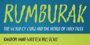 Rumburak font download