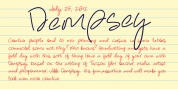 Dempsey font download