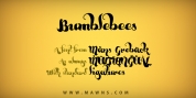 Bumblebees font download
