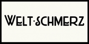 Weltschmerz font download