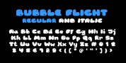 RB Bubble Flight font download