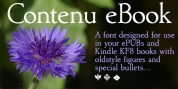 Contenu EBook font download