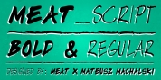 Meat font download