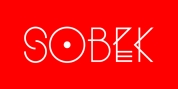 Sobek font download