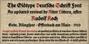 Deutsche Schrift font download