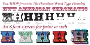 HWT American Chromatic font download