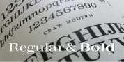 Craw Modern font download