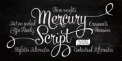 Mercury Script font download