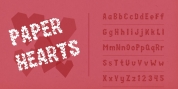 Paper Hearts font download