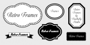 Retro Frames font download