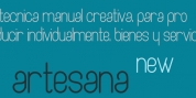 Artesana font download