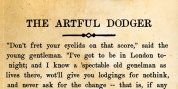 Artful Dodger font download