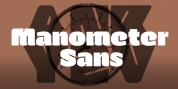Manometer Sans font download