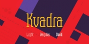 Kvadra font download