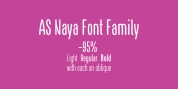 AS Naya font download