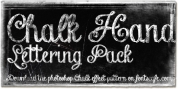 Chalk Hand Lettering font download