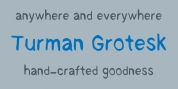 Turman Grotesk font download