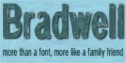 Bradwell font download