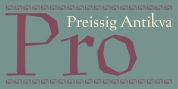 Preissig Antikva Pro font download