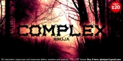 Complex Bruja font download