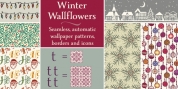 Winter Wallflowers font download