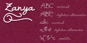 Zanya font download