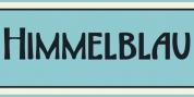 Himmelblau font download