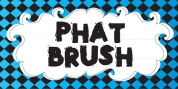 Phat Brush font download