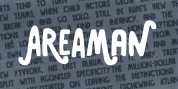 Areaman OT font download