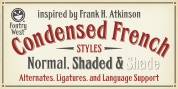 FHA Condensed French font download