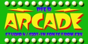 Pier Arcade font download