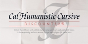 Cal Humanistic Cursive font download