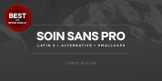 Soin Sans Pro font download