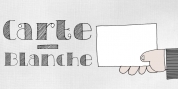 Carte Blanche font download