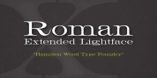 HWT Roman Extended Lightface font download