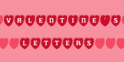 Valentine's Letters font download