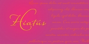 Hiatus font download