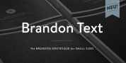Brandon Text font download