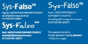 Sys Falso font download