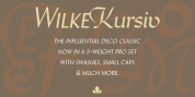 Wilke Kursiv font download