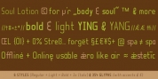 Soul Lotion font download