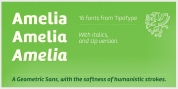 Amelia font download