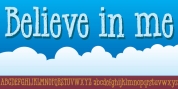 Believe In Me font download