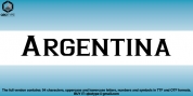 Argentina font download