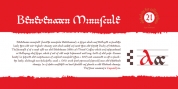 Cal Beneventan Minuscule font download