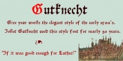 Gutknecht font download