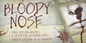 Bloody Nose font download