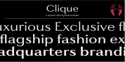 Clique font download