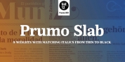 Prumo Slab font download