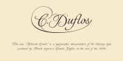 CDuflos font download